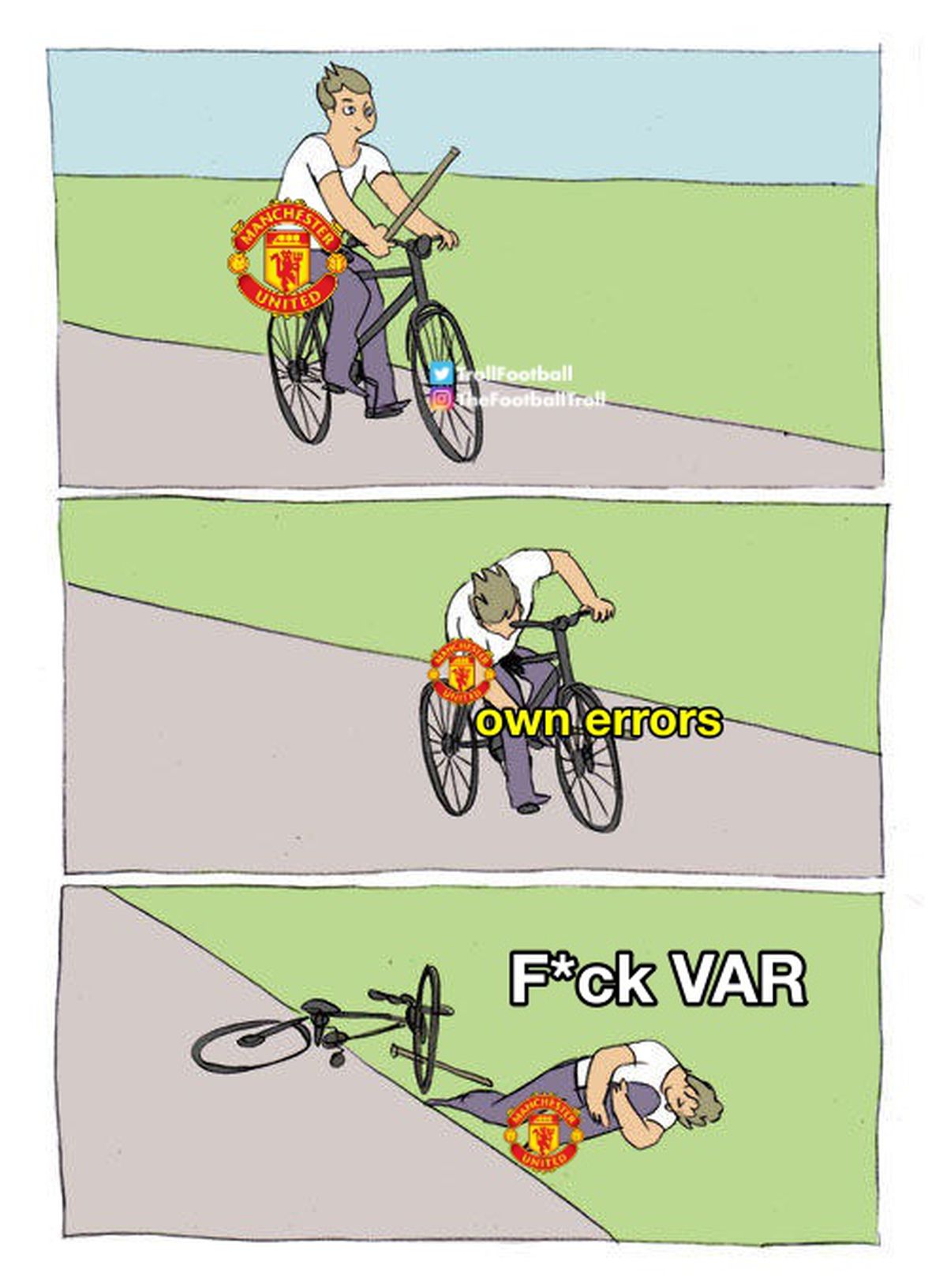 Internetul a „erupt” » Cele mai tari glume după ce United a ajuns ultima în grupa de UCL