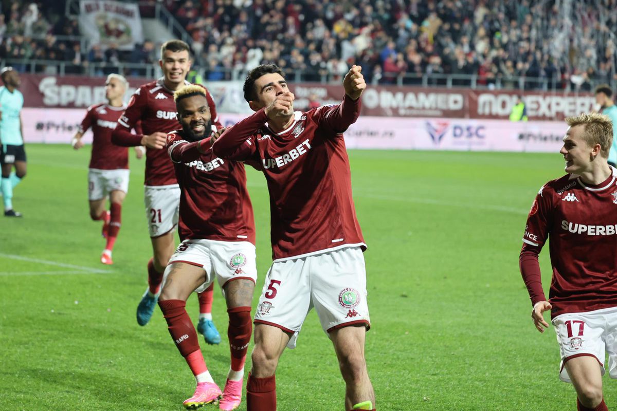 Rapid - UTA Arad 2-0 » Țintă atinsă! Rapid s-a dezmorțit greu, dar a luat 3 puncte mari! Șumudică și-a dus echipa pe loc de play-off