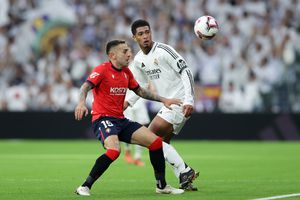 Real Madrid - Osasuna, dispută din etapa a 13-a în La Liga » Bellingham a marcat primul său gol în acest sezon