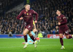 Brighton - Manchester City, în etapa a 11-a din Premier League » Haaland a deschis scorul pe AMEX Stadium