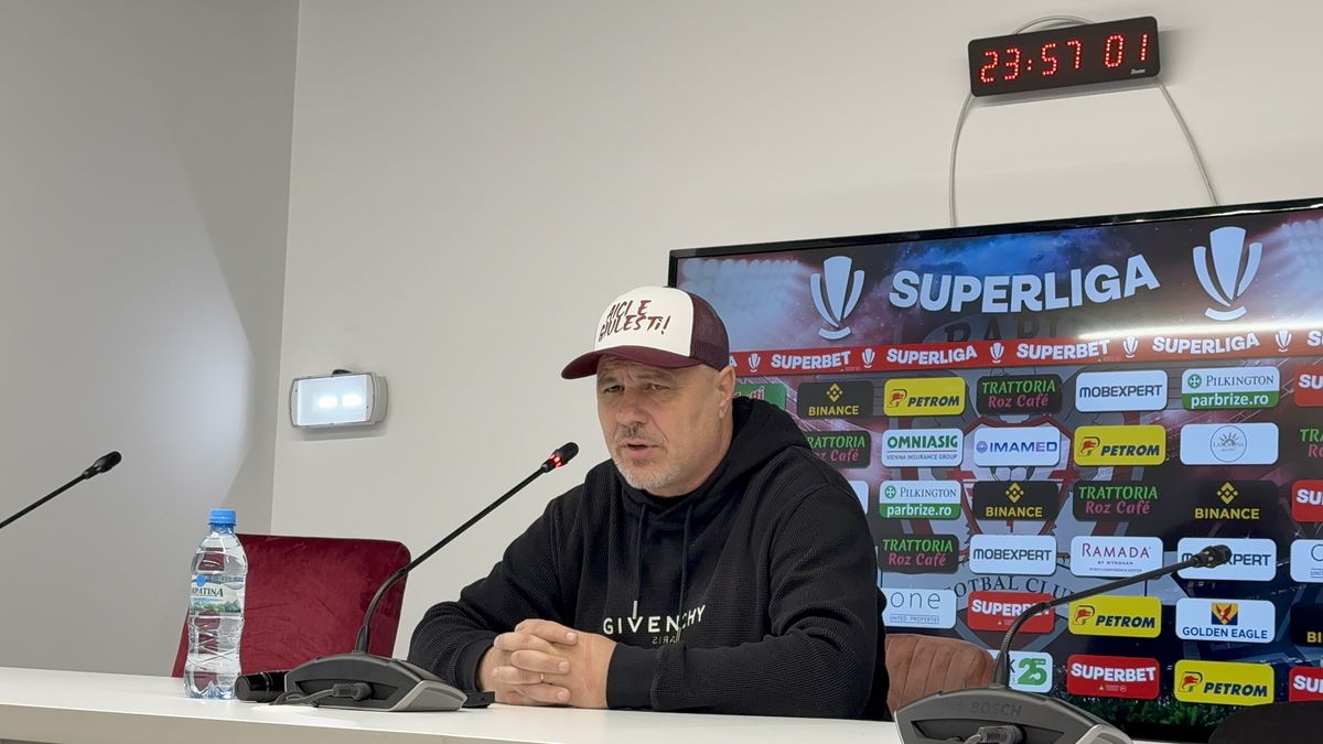 Accesoriul cu care Marius Șumudică a venit la Rapid - UTA: „E un cadou”