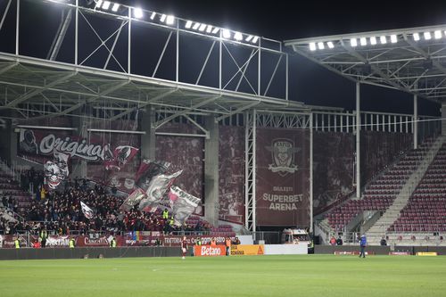 Imagini de la finalul meciului Rapid - UTA // foto: Ionuț Iordache (GSP)