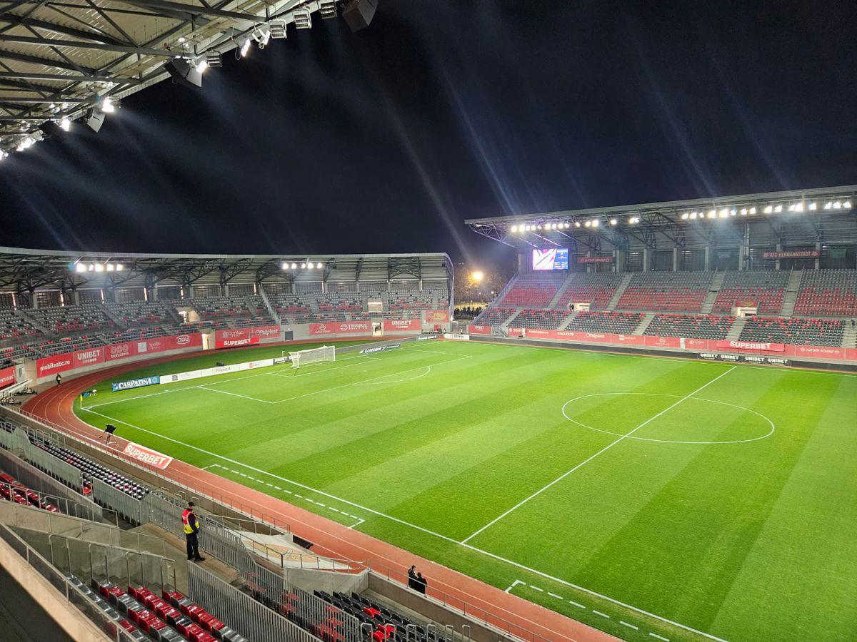 Hermannstadt - FCSB, imagini înaintea partidei de la Sibiu