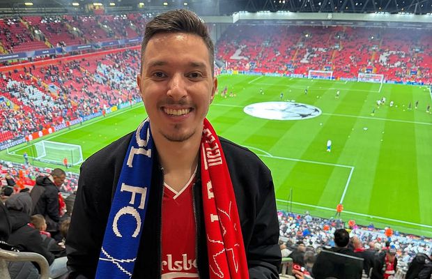 YouTuberul Theo vine la Premier GSP, la 6 zile după ce a fost pe Anfield pentru Liverpool - Real Madrid