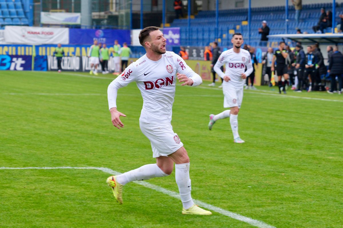 Unirea Slobozia - CFR Cluj, duel din etapa a 16-a din Superligă