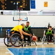 Etapa 1 a Campionatului Național de Baschet în Fotoliu Rulant/Foto: Comitetul Național Paralimpic