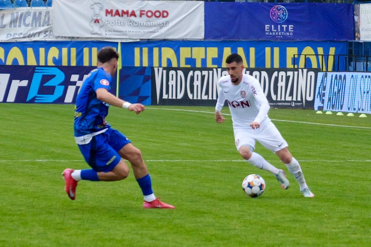 Unirea Slobozia - CFR Cluj, duel din etapa a 16-a din Superligă