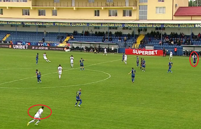 Fază controversată în Unirea Slobozia - CFR Cluj » Golul ardelenilor, analizat 4 minute la VAR: Pancu s-a enervat, fanii au strigat „hoții, hoții”