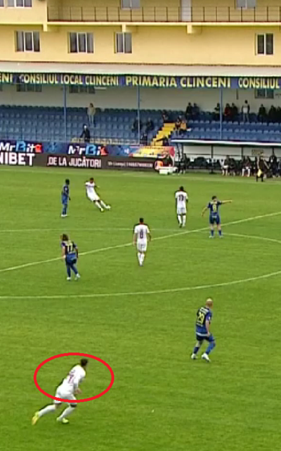 VAR nu a funcționat la golul decisiv din Slobozia - CFR Cluj » Frustrare la final: „Măcar să ne fi anunțat, știam o treabă!”