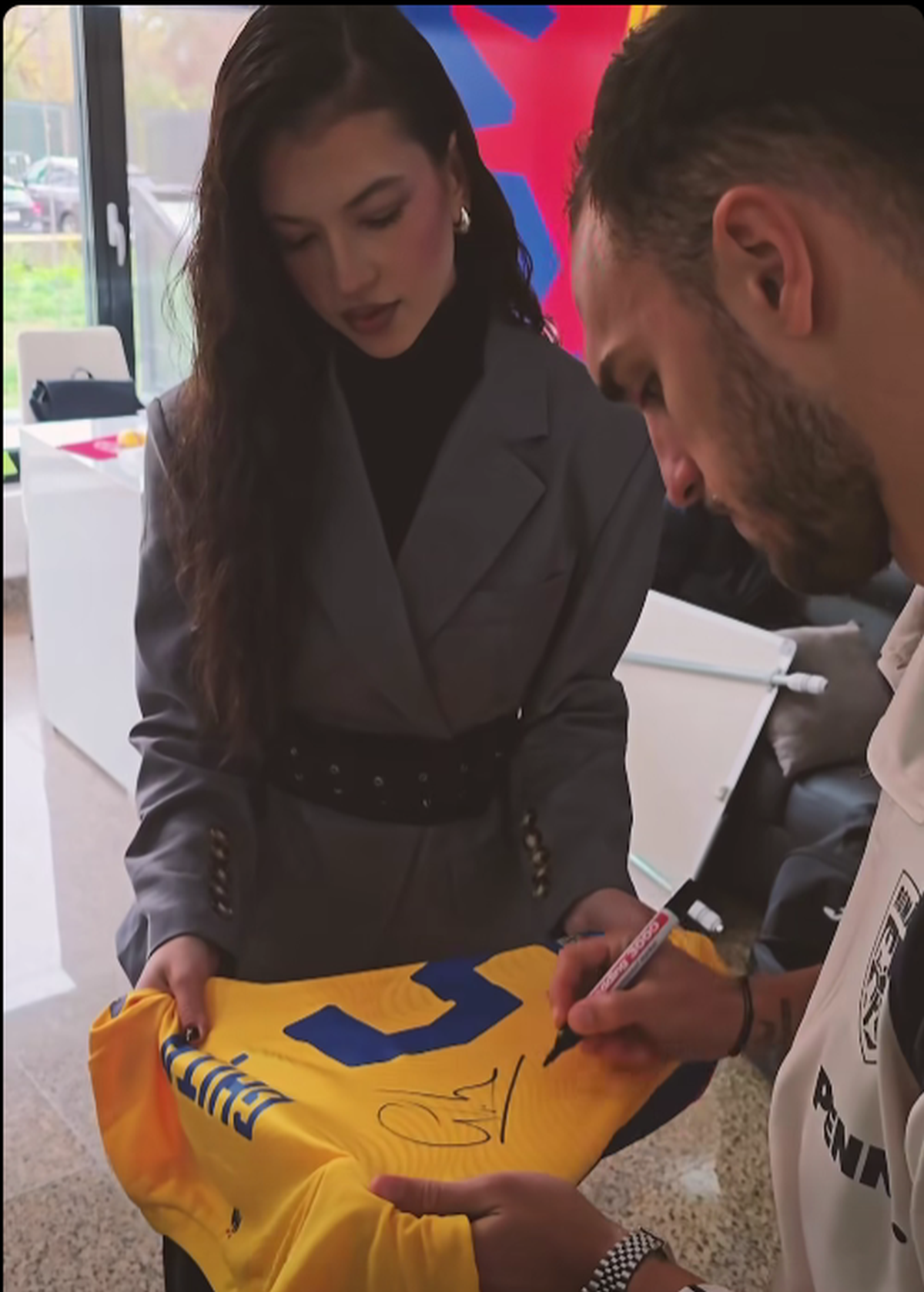 Cleopatra Stratan s-a întâlnit cu Ghiță, chiar la portiță, în cantonamentul naționalei României! Imagini inedite