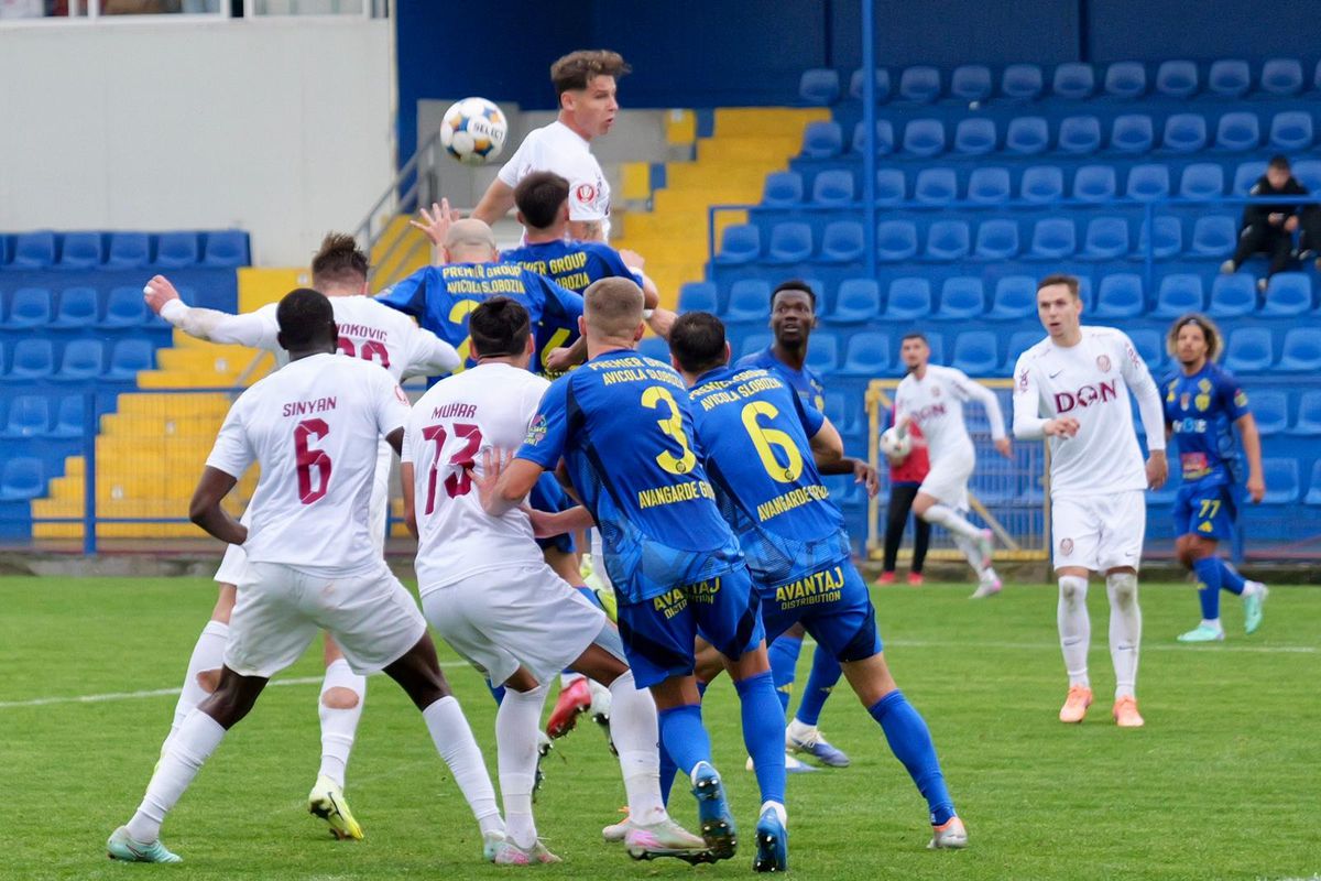 Unirea Slobozia - CFR Cluj, duel din etapa a 16-a din Superligă