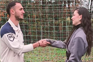 Cleopatra Stratan s-a întâlnit cu Ghiță, chiar la portiță, în cantonamentul naționalei României! Imagini inedite