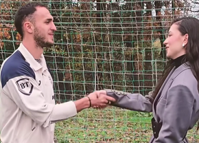 Cleopatra Stratan s-a întâlnit cu Ghiță, chiar la portiță, în cantonamentul naționalei României! Imagini inedite