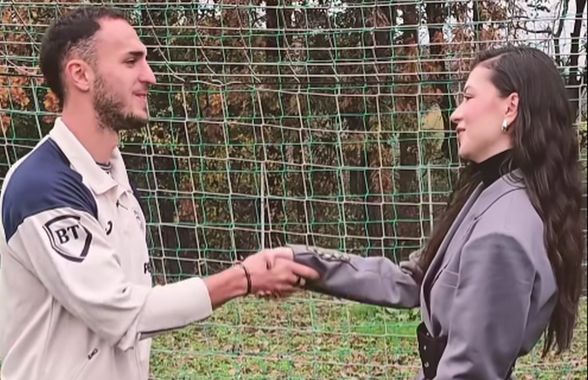 Cleopatra Stratan s-a întâlnit cu Ghiță, chiar la portiță, în cantonamentul naționalei României! Imagini inedite