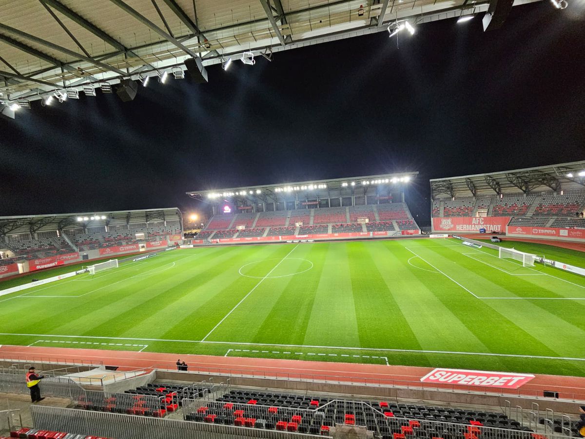 Hermannstadt - FCSB, imagini înaintea partidei de la Sibiu