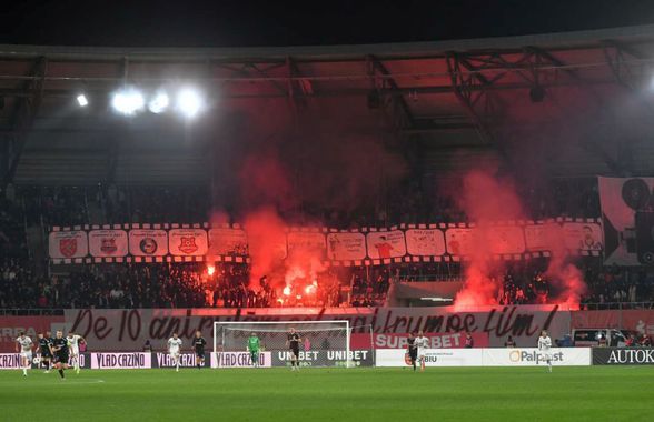 „De 10 ani rulăm cel mai frumos film!” » Scenografie aniversară la Hermannstadt - FCSB