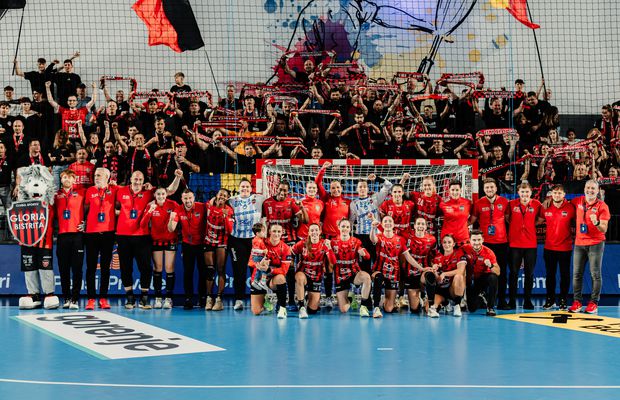 Gloria Bistrița ajunge la a 5-a victorie în Liga Campionilor la handbal feminin: meci nebun cu o desfășurare rară