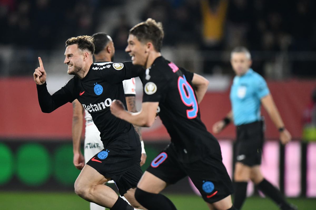 Dennis Politic a înscris primul gol în campionat pentru FCSB: „Nu mă încearcă nimic atunci când mă uit la Dinamo”