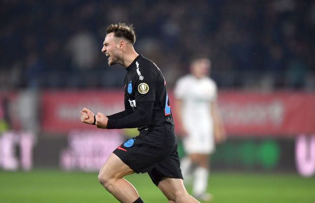 Dennis Politic a înscris primul gol în campionat pentru FCSB: „Nu mă încearcă nimic atunci când mă uit la Dinamo”