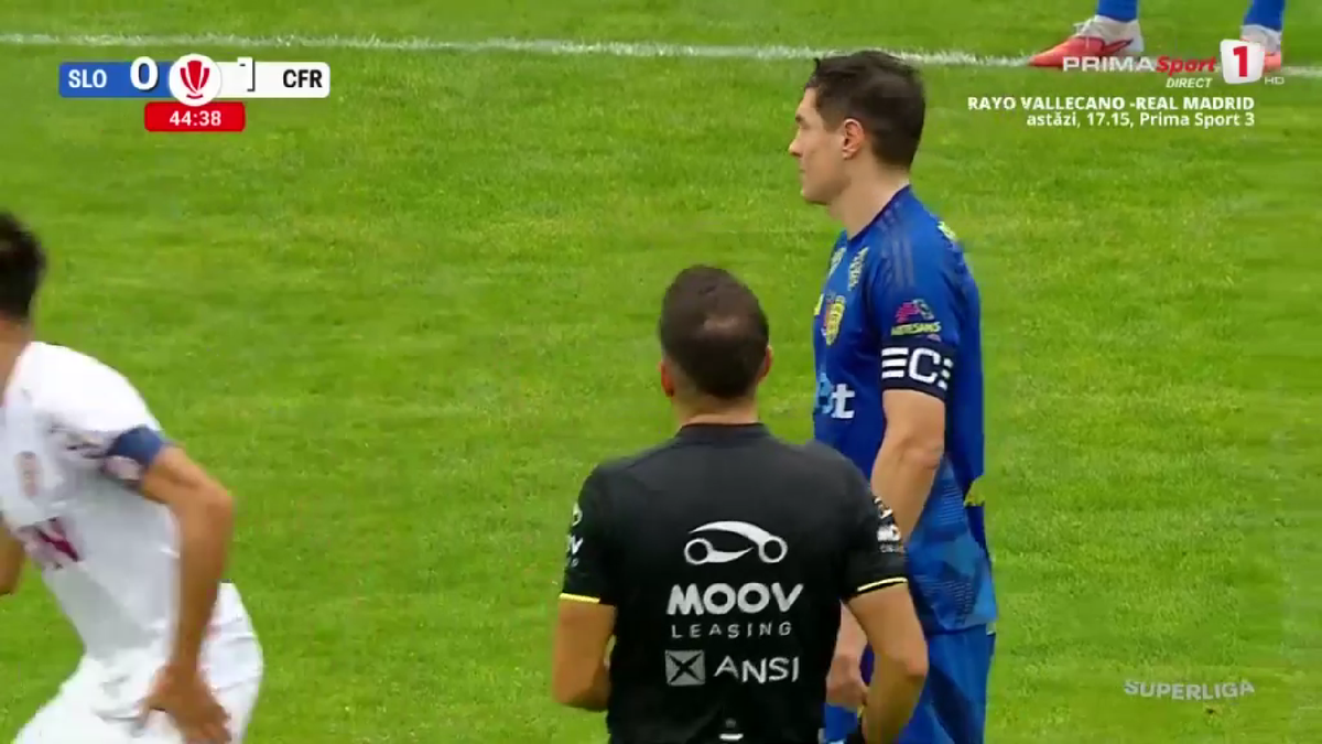 Golul marcat de Andrei Cordea în Unirea Slobozia - CFR Cluj