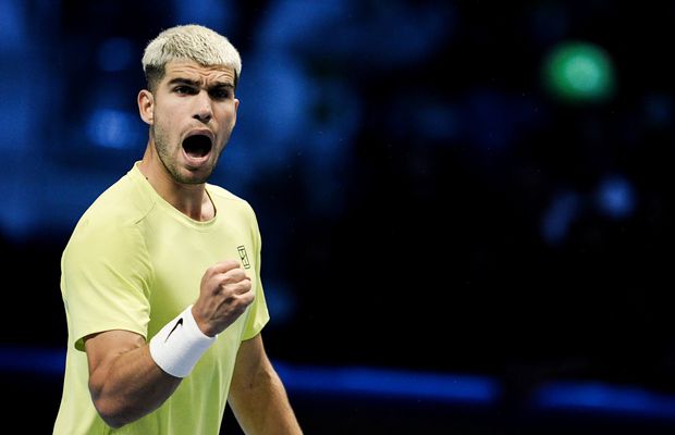 Carlos Alcaraz a debutat cu o victorie la ATP Finals