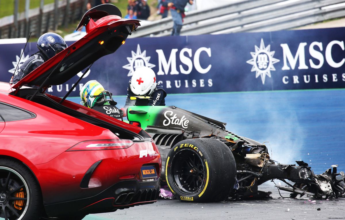 Accidentul lui Gabriel Bortoleto