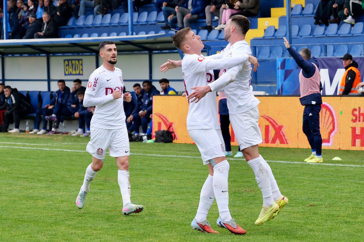 Unirea Slobozia - CFR Cluj, duel din etapa a 16-a din Superligă