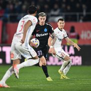 Bîrligea, roșu primit în Hermannstadt - FCSB / FOTO: Cristi Preda (GSP.ro)