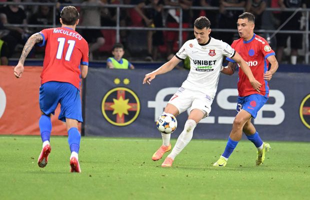 Luca Stancu, MVP cu FCSB: „Cred că a fost cel mai bun meci al carierei mele!”
