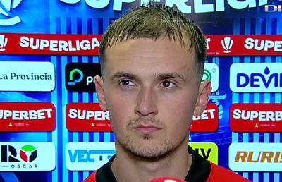 A marcat la Craiova, apoi a oferit imagini emoționante: „Am plâns cu tata după meci, doar el știe cât am suferit”