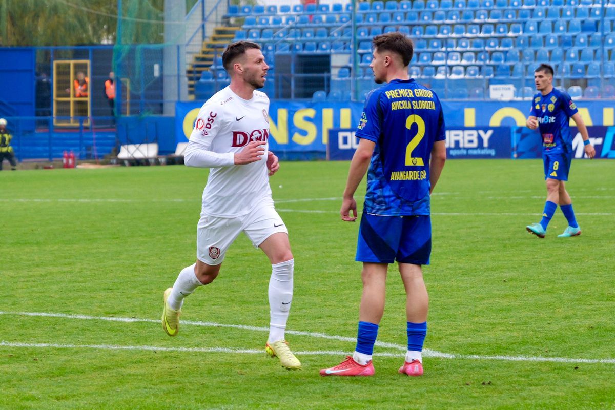 Unirea Slobozia - CFR Cluj, duel din etapa a 16-a din Superligă