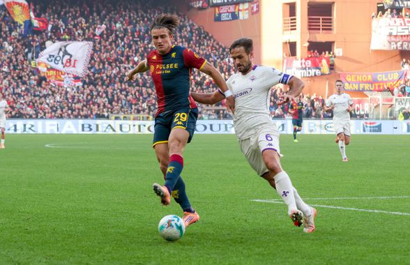 Genoa lui Dan Șucu s-a încurcat cu Fiorentina, ajunsă pe ULTIMUL loc