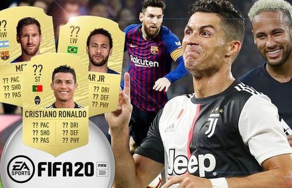 FIFA20 // EA Sports a ales cei mai buni jucători din grupele Ligii Campionilor » Surpriză în cazul lui Cristiano Ronaldo