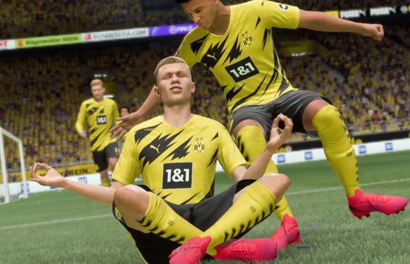 Erling Halaand este „eroul” ultimului bug din FIFA 21