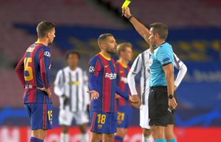 Barcelona - Juventus, meci cu scântei! „Centralul” partidei, jignit de un jucător blaugrana: „Ce rău ești, ticălosule”