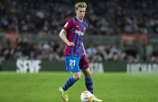 Frenkie de Jong, criticat dur pentru prestațiile sale la Barcelona: „Joacă de parcă ar avea 50 de kilograme de cartofi pe spate”