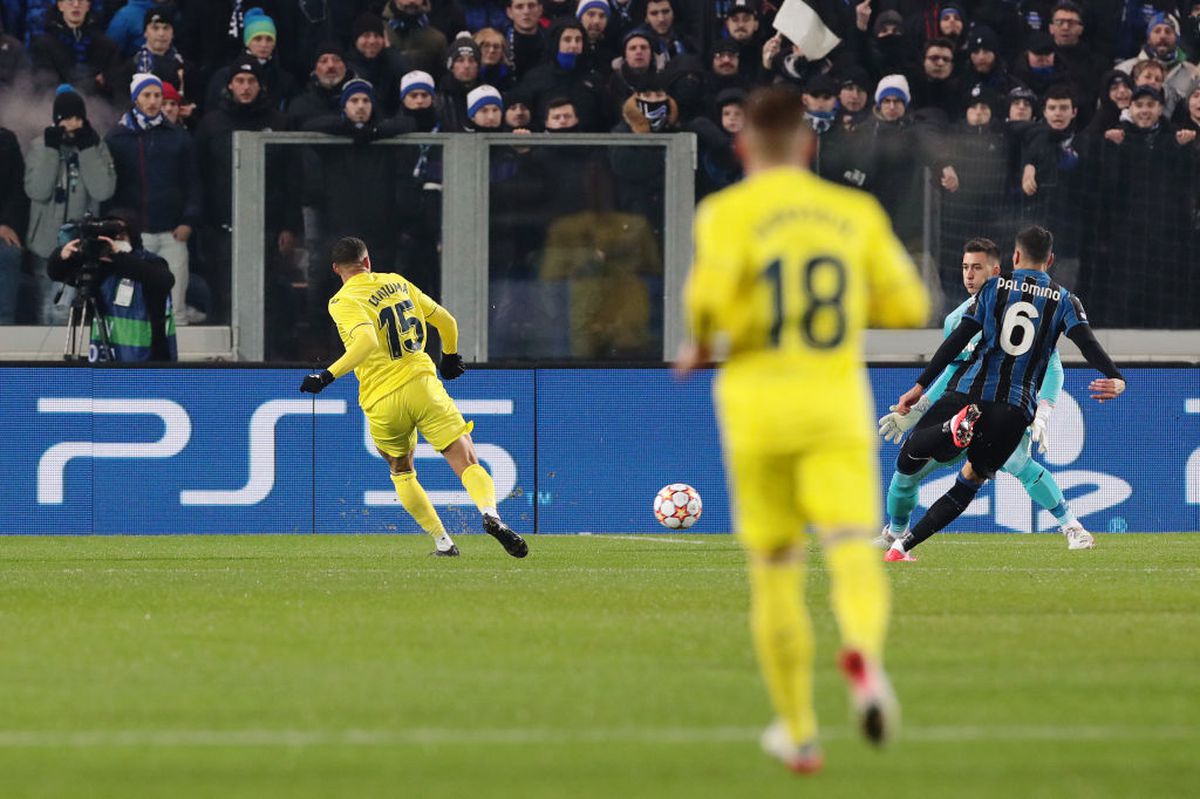 Atalanta - Villarreal » Ultimul meci din grupele Champions League