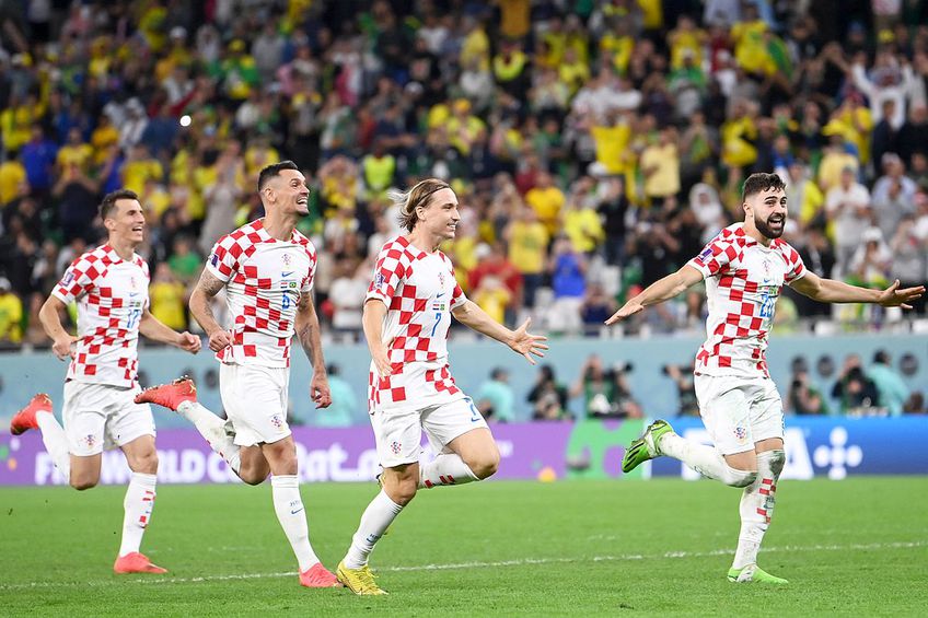 Croația a eliminat-o pe Brazilia în sferturile Mondialului // foto: Guliver/gettyimages