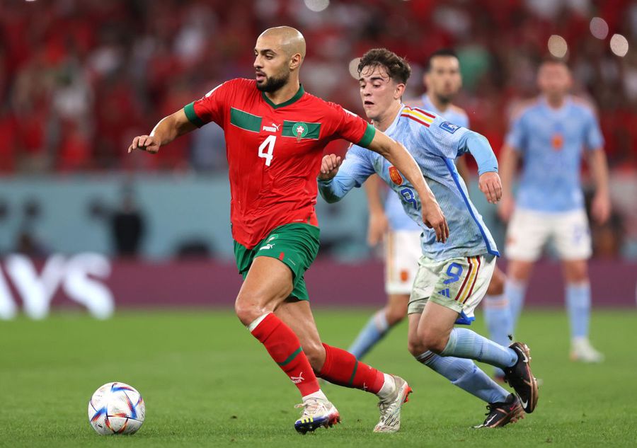 Sofyan Amrabat / Sursă foto: Guliver/Getty Images Fotbaliștii care își multiplică prețul după Campionatul Mondial » 17 nume interesante care au atras atenția în Qatar
