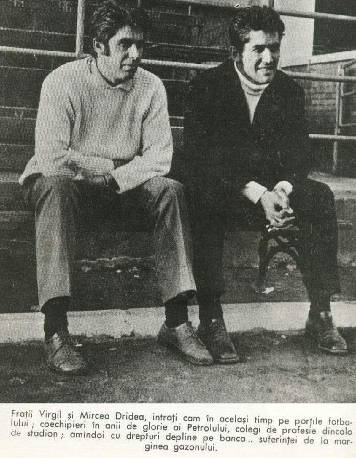 Mircea Dridea, imagini de colecție de la Petrolul