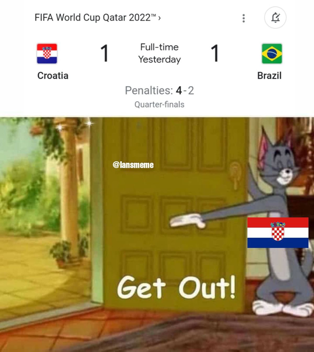 Glume Croatia - Brazilia