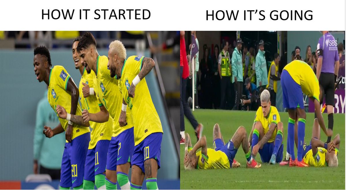 România, menționată de două ori în eliminarea Braziliei: „Blonzi la Mondiale?! Nu știu dacă e bine”