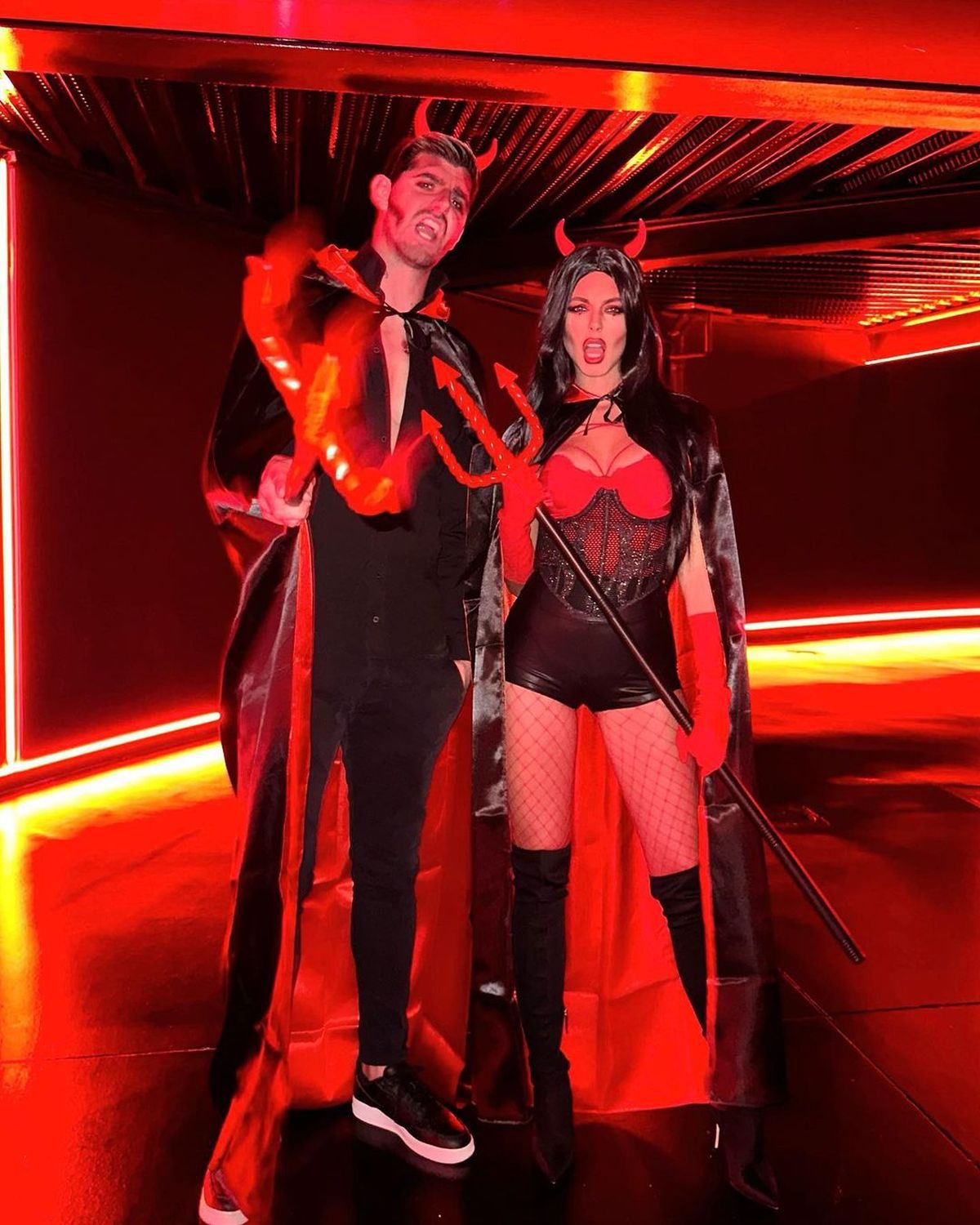 Mishel Gerzig, iubita lui Thibaut Courtois