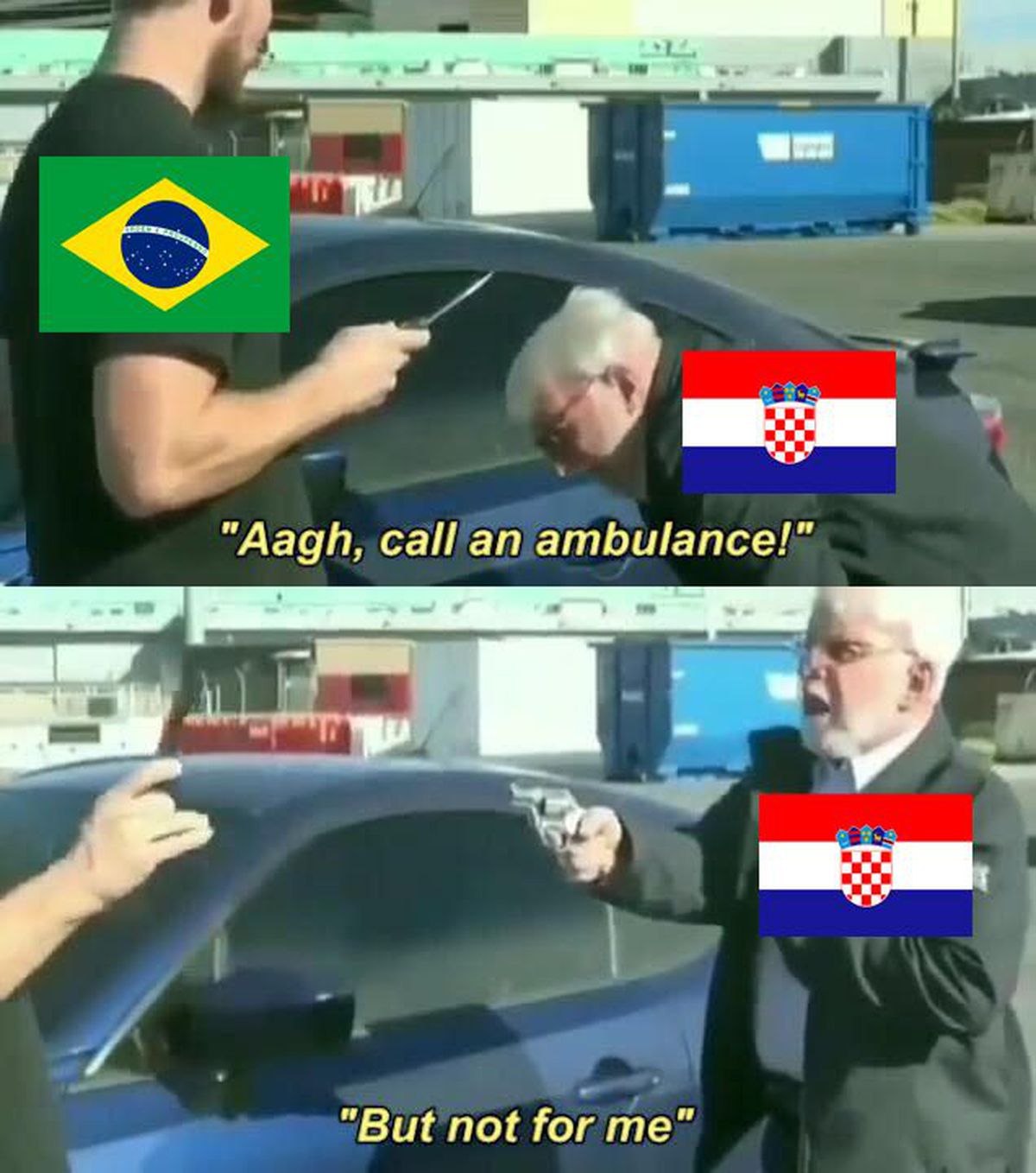 Glume Croatia - Brazilia