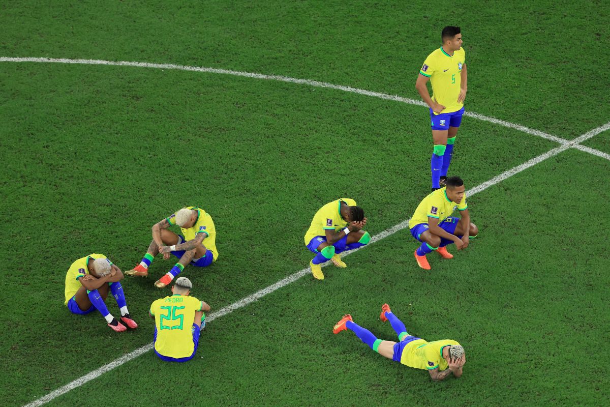 Brazilienii, dărâmați după ce au fost eliminați de Croația