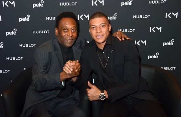 Pelé îl consideră pe Kylian Mbappe succesorul său: „Sunt fericit să te văd depășindu-mi alt record”