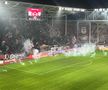 S-au aruncat torțe și petarde în Rapid - FC Voluntari