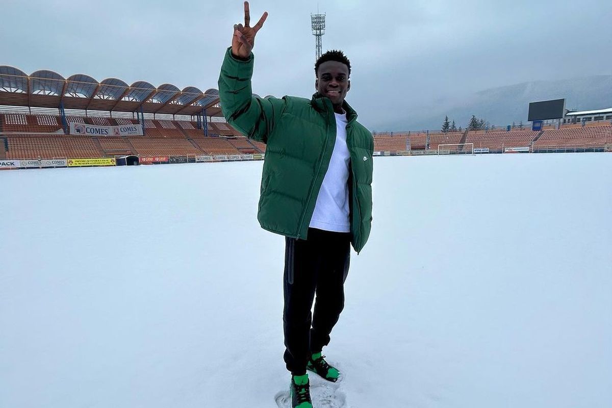 Ghanezul de la o echipă de tradiție, cu nume de filosof și impresionat de România, a avut o singură reacție când a văzut zăpada de pe stadion » Ce-i place la țara noastră