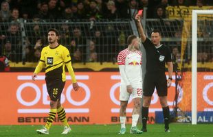 Borussia Dortmund - RB Leipzig, derby decis de două goluri marcate în prelungiri » Moment inedit la eliminarea lui Hummels