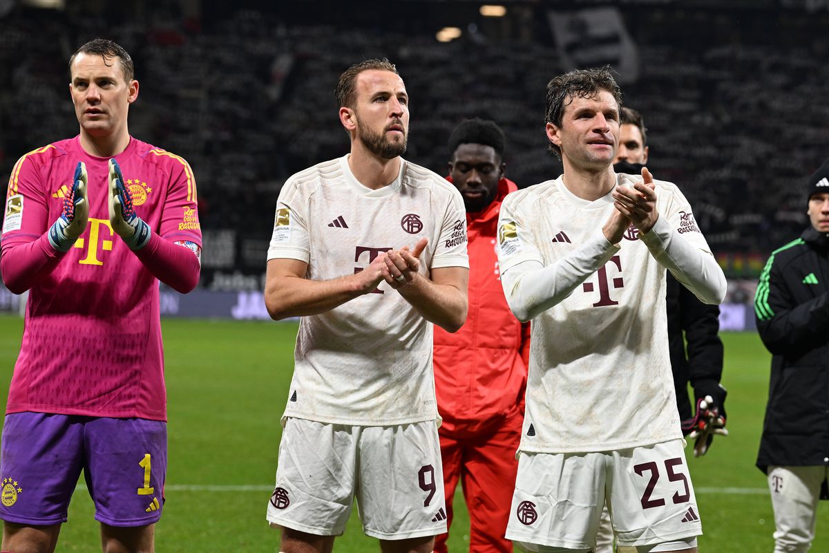 Bayern, umilită de Frankfurt. Foto: Imago